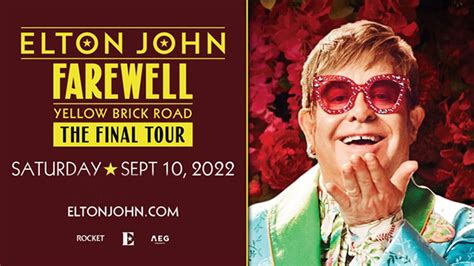 Sir Elton Johns Farewell Yellow Brick Road The Final Tour Coming To