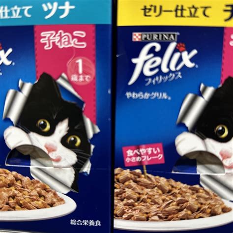 Nestle Felix フィリックス 子ネコ用パウチ 総合栄養食 50g×24袋の通販 By 0612s Shop｜ネスレならラクマ