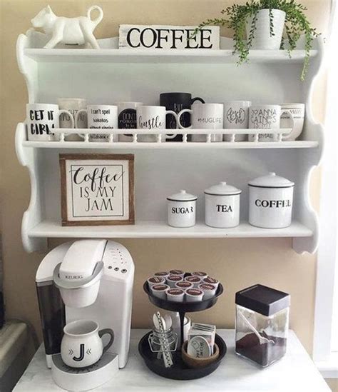 Coffee bar en casa Como hacer una barra de café