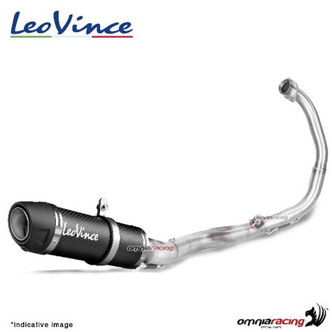 Leovince Full Exhaust System Gp Corsa Evo Carbon Racing For Honda