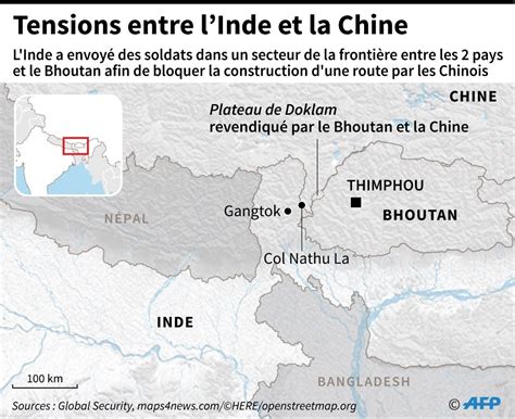 Haute Tension En Altitude Dans L Himalaya Entre La Chine Et L Inde La