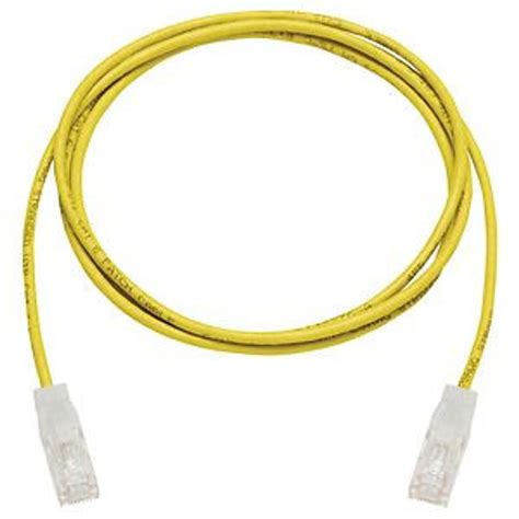 Cat Slim Patch Cable Ft Yellow Allen Tel Products Inc