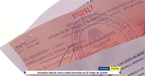 Denuncian Supuestos Casos De Corrupción Con Boletas De La Attt Nacionales Tvn Panamá