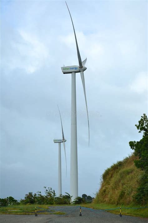 Pililla Wind Farm Windmill In Pililla Rizal Philippines Editorial