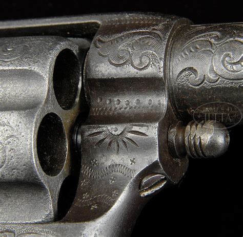 Extremely Rare Engraved Colt Sheriffs Model Single Action Army Revolver