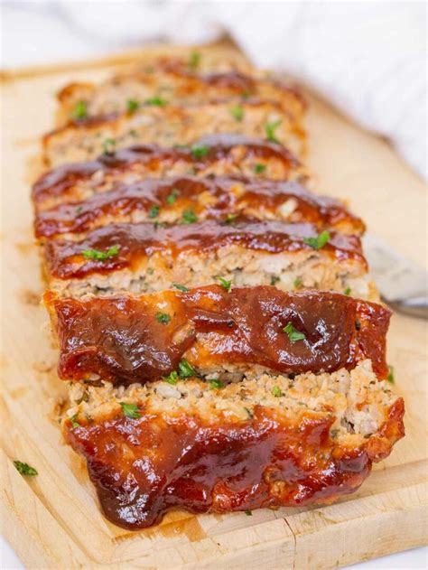 Pork Meatloaf With Glaze Babaganosh