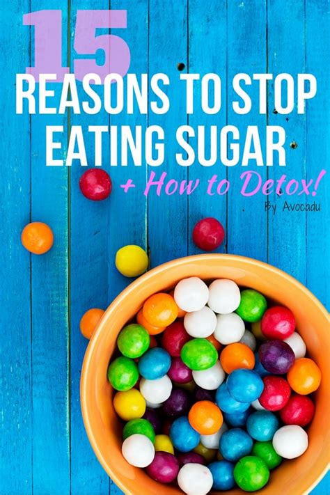 15 Reasons To Stop Eating Sugar And How To Detox Avocadu