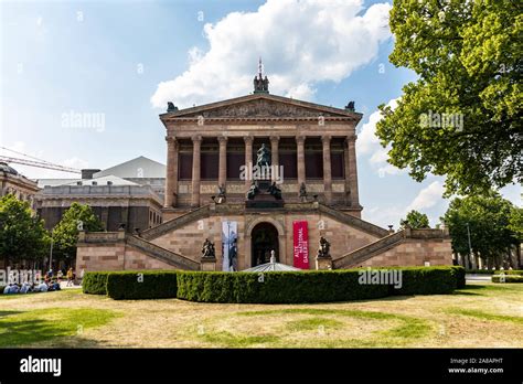 The National Gallery, Berlin, Germany, is a museum for art of the 19th ...