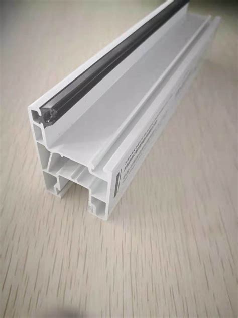 White Color Extrusion Upvc Pvc Profile For Sliding Series Windows And