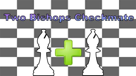 Chess Checkmates Two Bishops And King Youtube