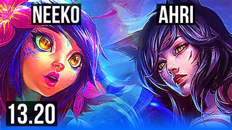 Neeko Vs Ahri Mid Rank 5 Neeko Comeback Rank 21 Euw Challenger