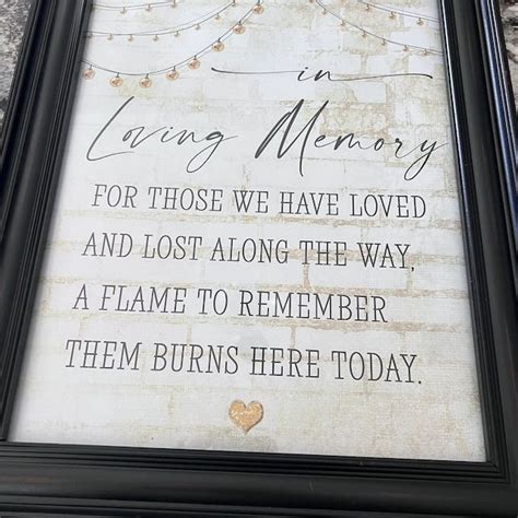 In Memory Sign For Class Reunion Black And Gold Digital Sign Etsy