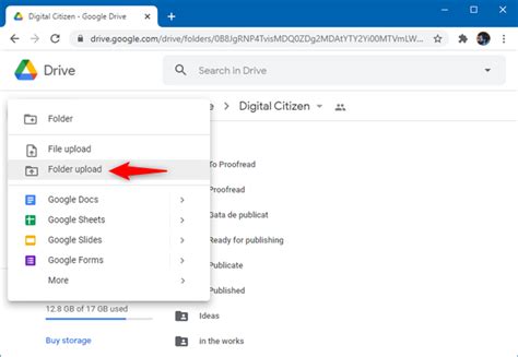 Ways To Upload Files To Google Drive Digital Citizen