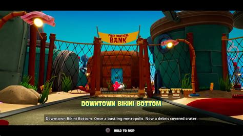 Downtown Bikini Bottom Spongebob Squarepants Battle For Bikini