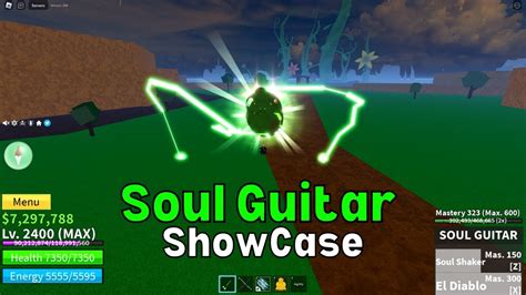 Soul Guitar Showcase In Blox Fruits Update 17 Part 3 YouTube