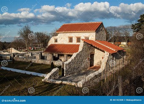 Carnuntum museum stock photo. Image of technology, monuments - 46142308