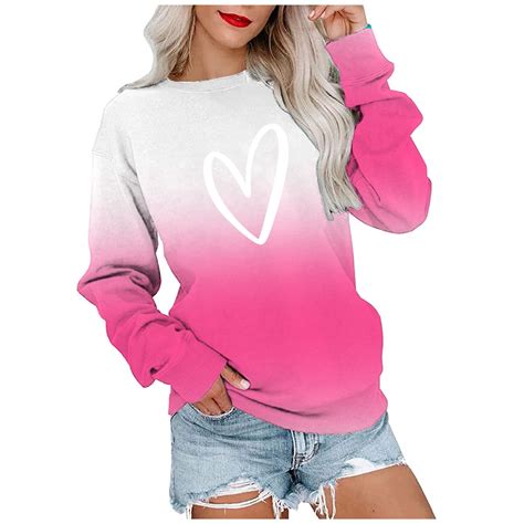 VKEKIEO Halloween Sweatshirts For Women Crew Neck Long Sleeve Printed ...