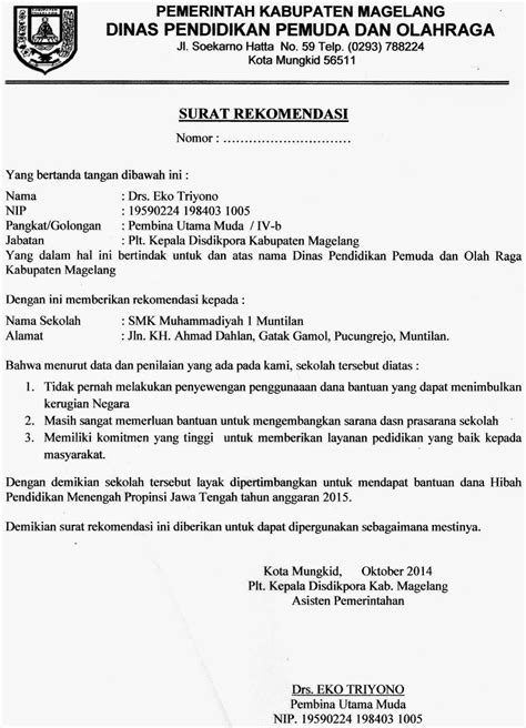 Detail Contoh Surat Penunjukan Pelaksana Tugas Kepala Sekolah Koleksi