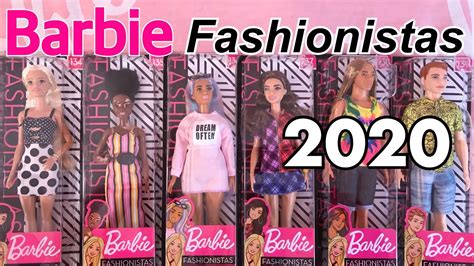 Barbie Fashionistas 2020 Unbox Review Youtube