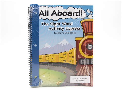 All Aboard! The Sight Word Activity Express | American Printing House