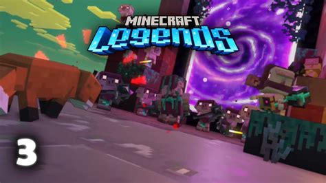 Minecraft Legends Campaign Defending Friends Horde Of The