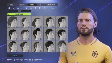 Fifa 22 How To Make Ruben Neves Pro Clubs Look Alike Youtube