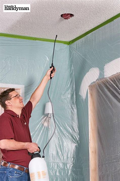 How To Paint A Popcorn Ceiling With A Roller Penni Kitchen