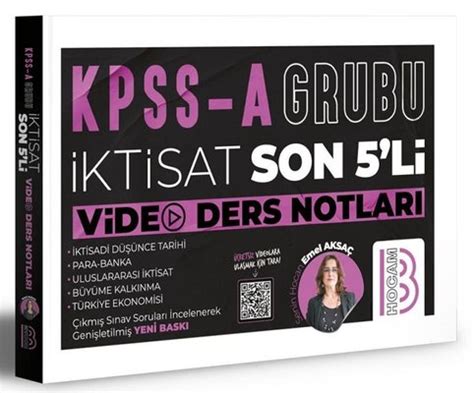 Kpss A Grubu Mikro Ktisat Video Ders Notlar Bilge Beyaz Fiyat