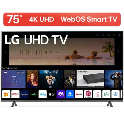 LG 75 Class 4K UHD 2160P WebOS Smart TV 75UQ7070ZUD 01 27 2024