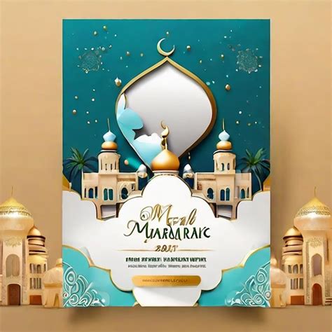 Premium Photo Psd Eid Mubarak Islamic Festival Social Media Post