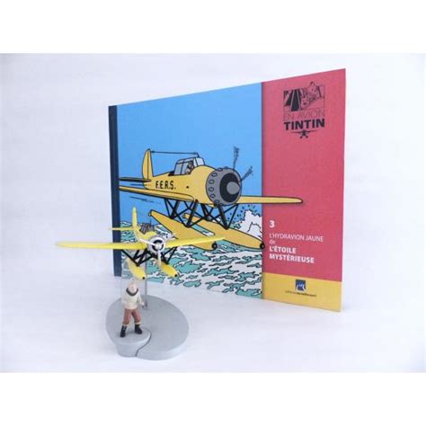 Acheter En Avion Tintin Hydravion Jaune Moulinard Pas Cher