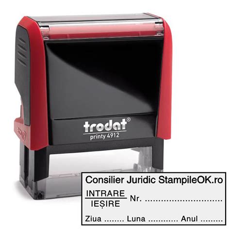 Stampile Consilier Intrare Iesire Trodat Printy Dimensiuni X