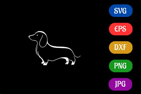 Dachshund | Silhouette SVG EPS DXF Graphic by Creative Oasis · Creative ...