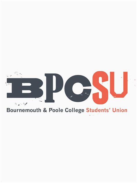 "Bournemouth & Poole College Students' Union" T-shirt by theBPCollege ...