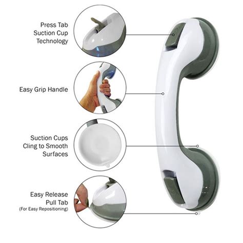 Buy Safety Helping Handle Anti Slip Support Toilet Bathroom Handle