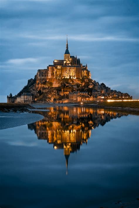 Mont Saint-Michel, Normandy France : r/castles