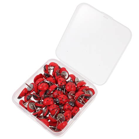 50Pcs Delicate Pushpins Multi Function Thumb Tacks Convenient