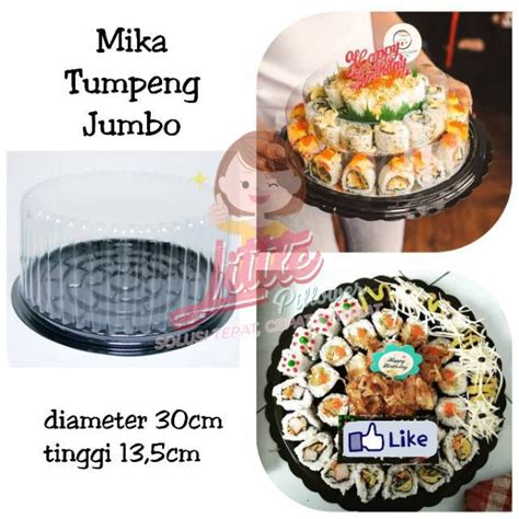 Jual Isi Pcs Mika Tumpeng Mini D Mika Kue Tart Box Tumpeng