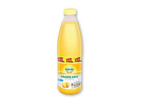 Solevita Pure Squeezed Orange Juice Lidl Ireland Specials Archive