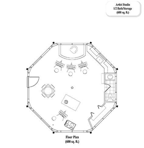 Artist Studio Floor Plan | Viewfloor.co