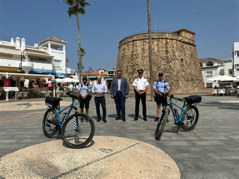 La unidad ciclista de la Policía Local de Mijas vuelve a velar por la