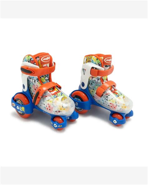 Riachuelo Patins Roller Jr Dino A Astro Toys Laranja E Azul