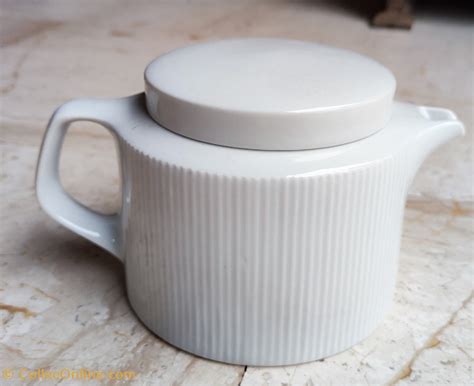 Porcelaine Blanche Th I Re Bauscher Weiden Basse Blanche