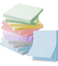 Amazon Mr Pen Sticky Notes Set Assorted Sizes Pc Pastel