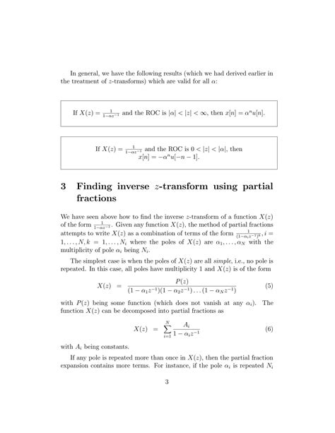 SOLUTION Inverse Z Transforms And Difference Equations Studypool