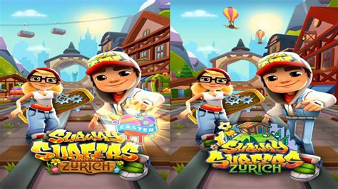 Subway Surfers Zurich Vs Zurich World Tours Gameplay Youtube