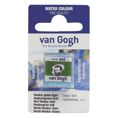 Van Gogh Water Colour Pan Hooker Green Light