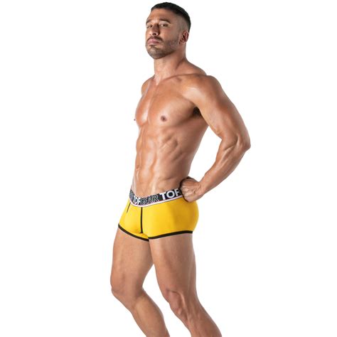 Boxer Champion Tof Paris Jaune Tof Paris Vente Shorty Boxers