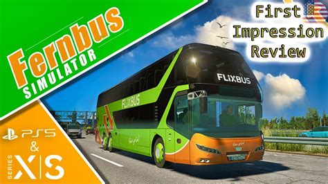 Fernbus Simulator First Impression Review On Ps Youtube