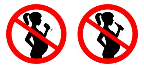 Do Not Drink Sign For Pregnant Women Stock Illustration Download Image Now Istock